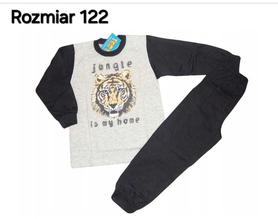 Piżama chłopięca 122 z tygrysem