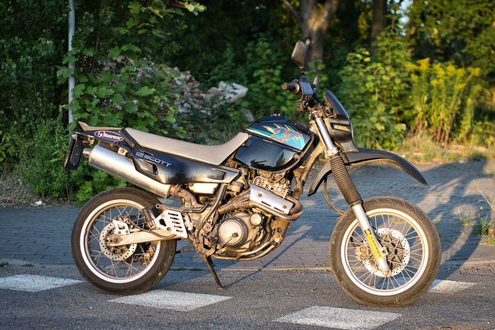 Yamaha XT 600 Supermoto | Felgi EXCEL | Wydech Leo Vince SBK