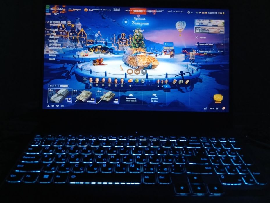 Lenovo ideapad gaming 3 / Gtx 1650 ti / i5-10300h / ssd 512gb / +мишка