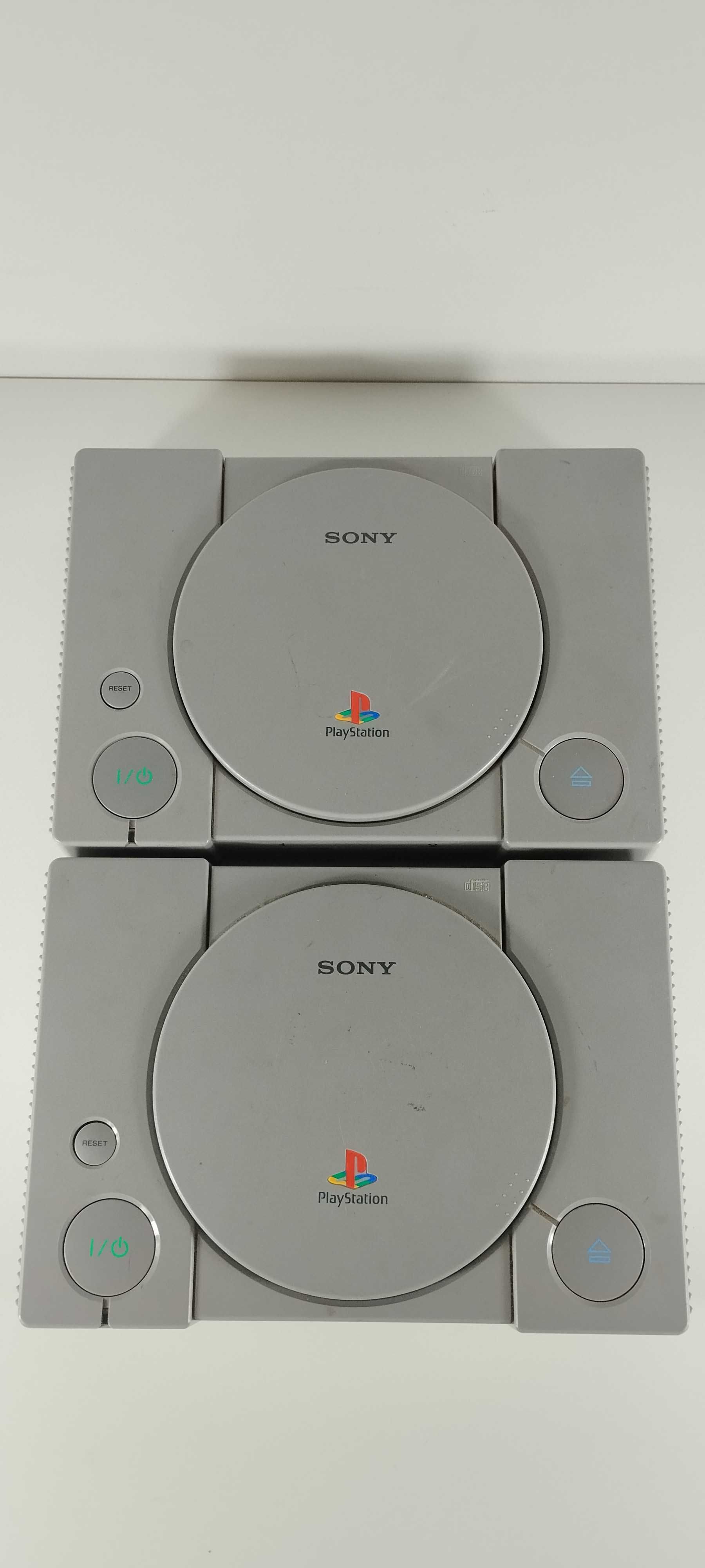 2 Consolas + Comando Playstation 1 para reparação / peças