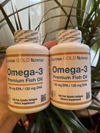 Хіт! Omega 3 омега DHA вітаміни рибячий жир   California gold iherb