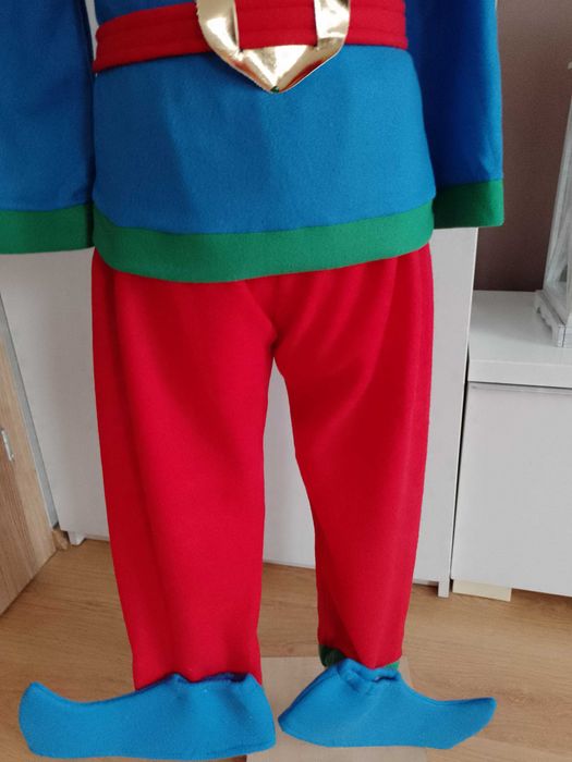NOWY strój karnawałowy KRASNAL SKRZAT KRASNOLUDEK kostium 104/110 (39)