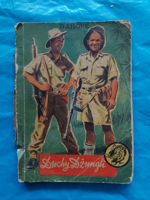 Książka Duchy Dżungli 1958r tygrys PRL