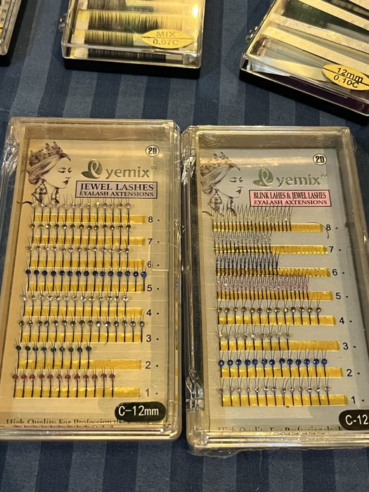 Вії та пінцети для нарощування