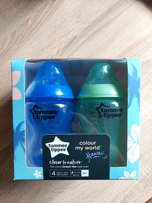 Butelki Tommee Teppee Hawai 260ml NOWE+ GRATIS!