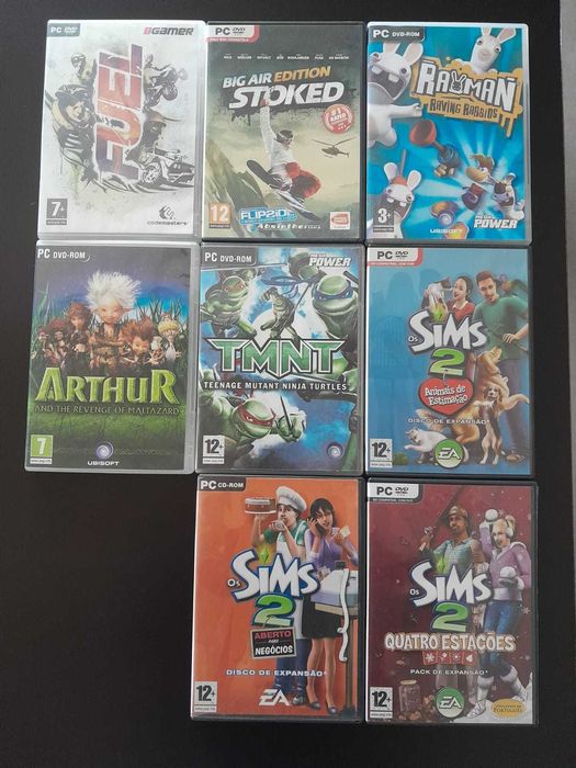 Jogos para ps2 e pc