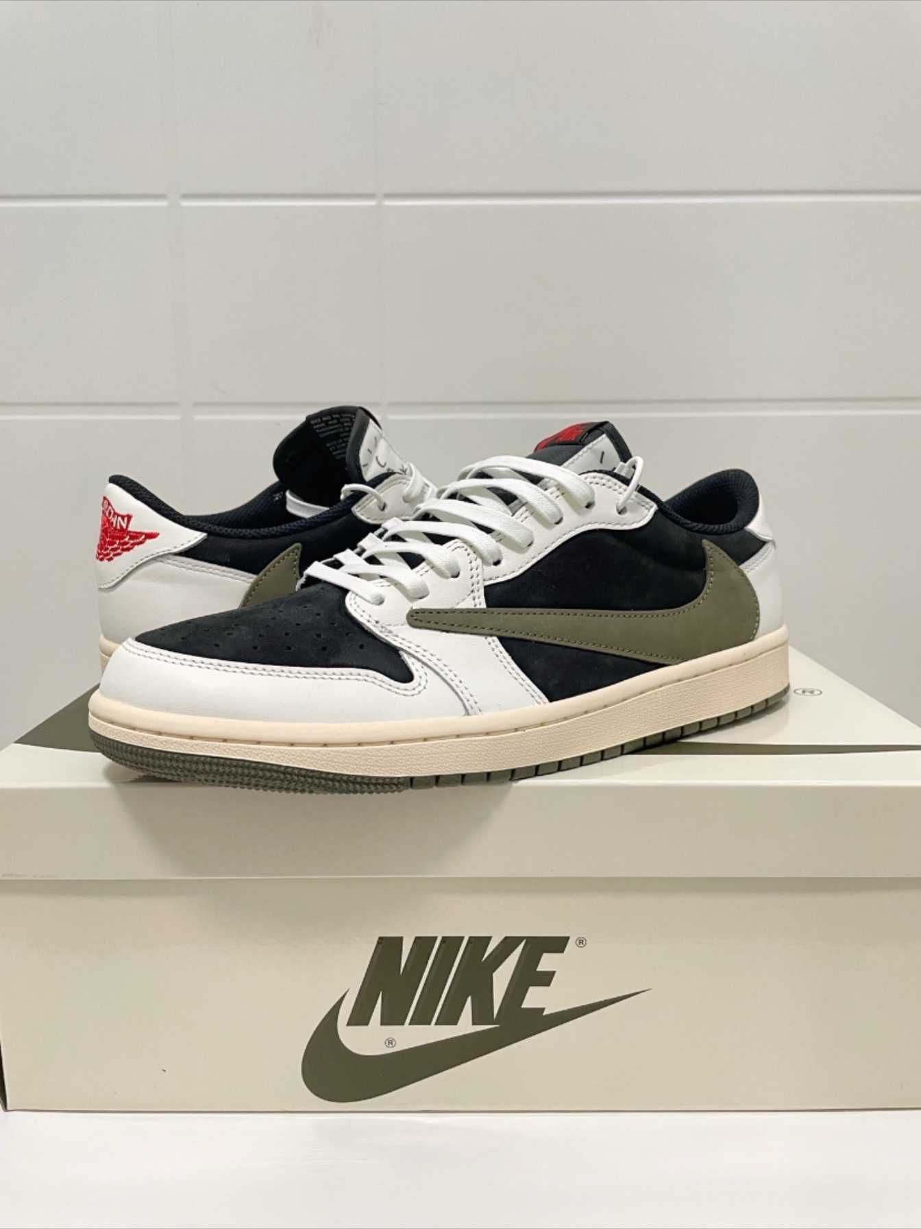 Jordan 1 Retro Low OG SP Travis Scott Olive R.41