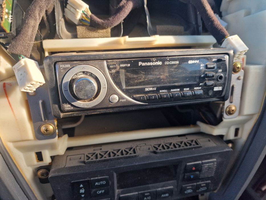 Магнитола panasonic cq-c3503n aux магнитофон мп3