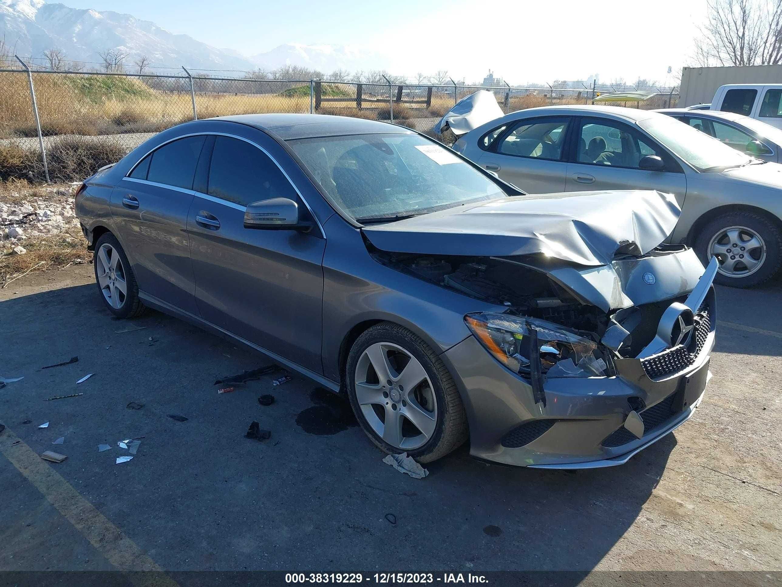 MERCEDES-BENZ CLA-CLASS 2016 мерседес 250