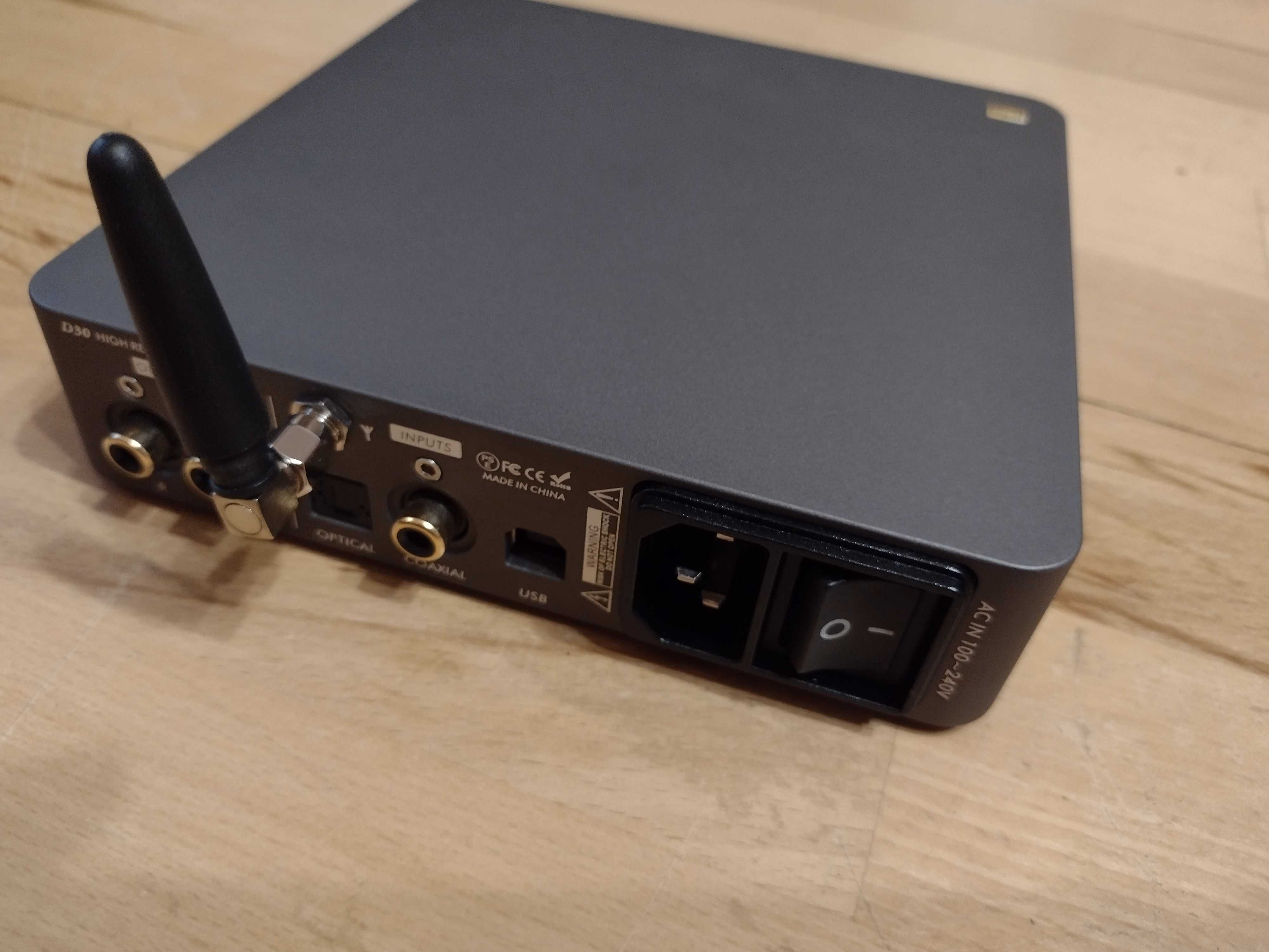 Loxjie D30 DAC wzmacniacz słuchawkowy bluetooth