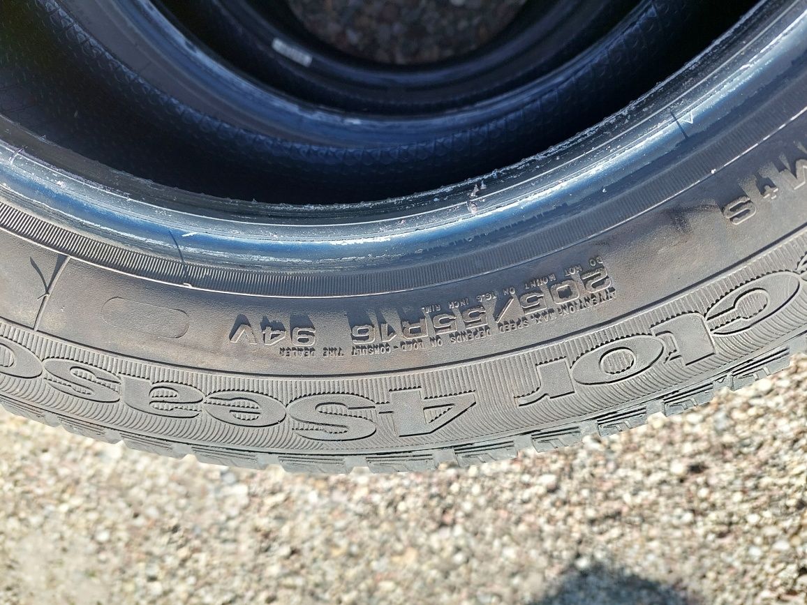 205/55r16 wielosezonowe gudyear