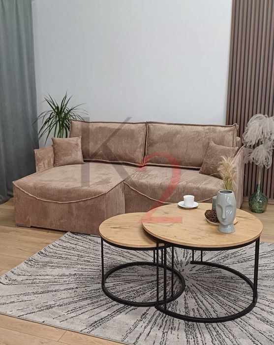 Narożnik WERA,  mały narożnik sofa, kanapa, hotelowa +GRATIS