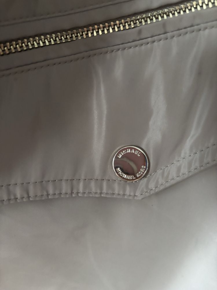 Michael Kors kurtka parka beż złoto oryginał L 38/40