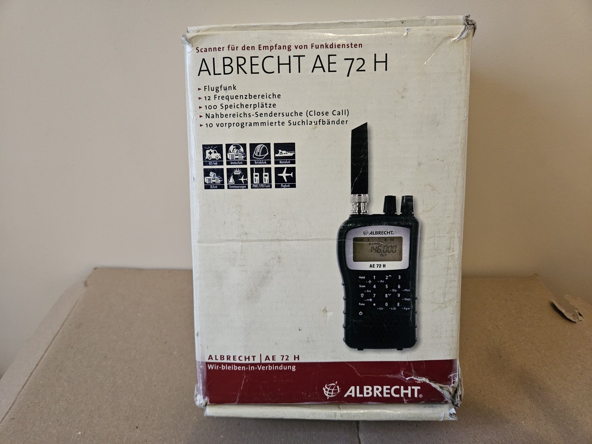 Albrecht AE 72 H  skaner nasluchowy