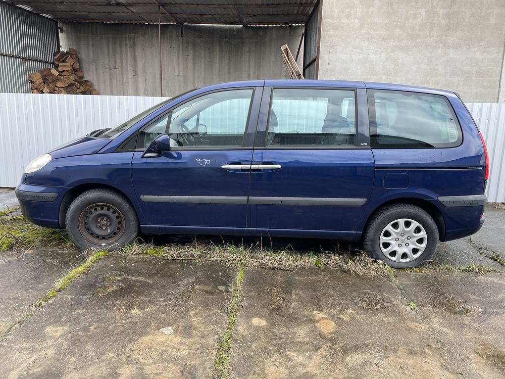 Peugeot 807 2.0HDi 107km 8 osób_Z Niemiec_Uszkodzona skrzynia biegów