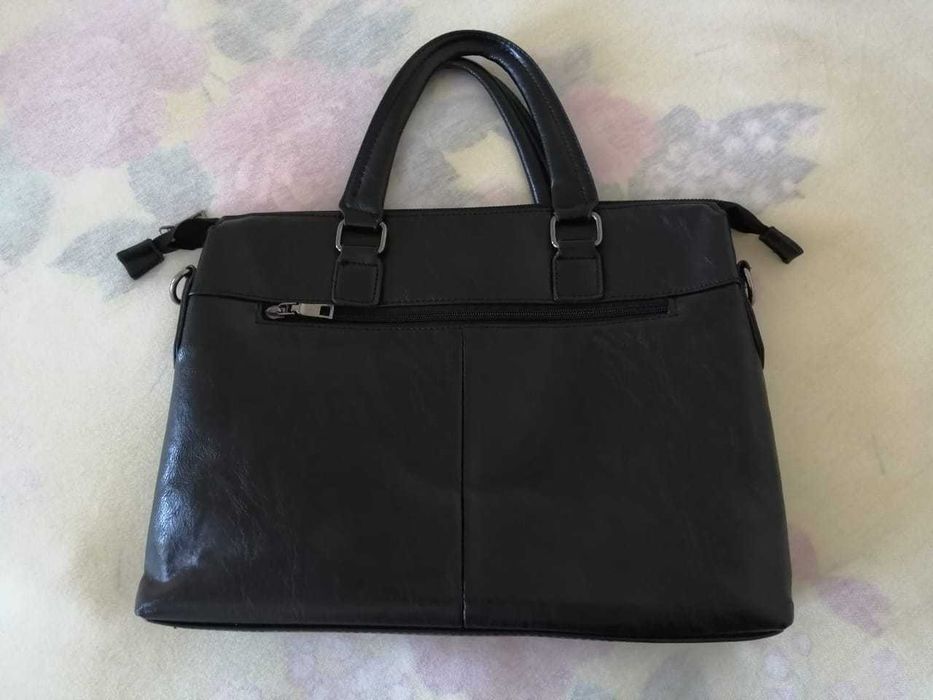 Сумка Mont Blanc (портфель). Натуральна шкіра! Унісекс. Під формат А4