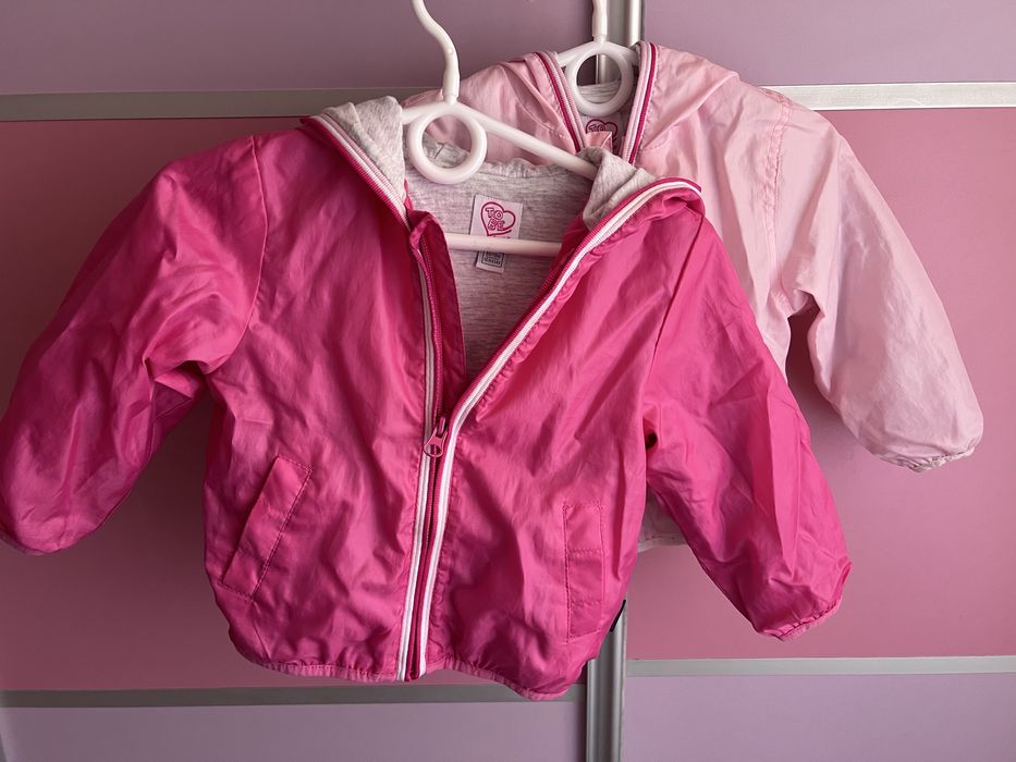 86р куртка вітровка Chicco для двійні близнюкам