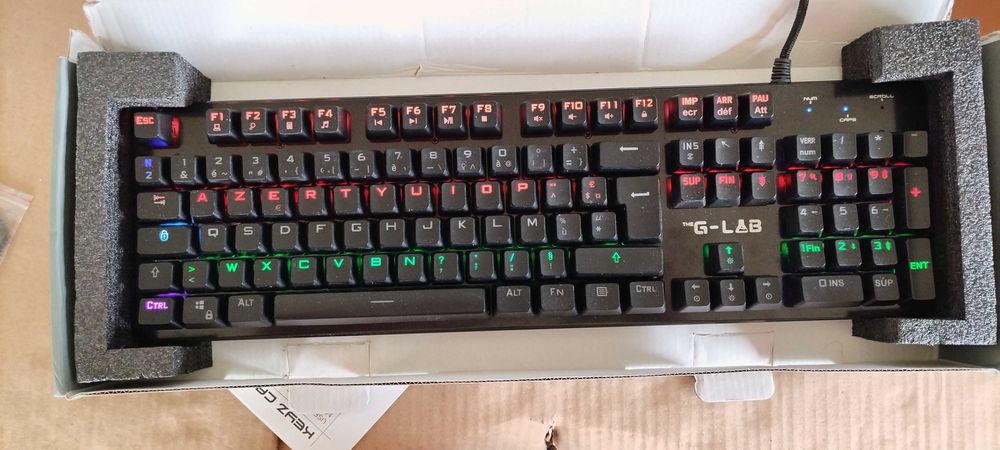 Klawiatura mechaniczna Keyz Carbon AZERTY