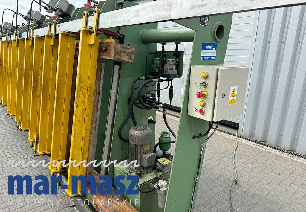 Prasa montażowa hydrauliczna do klejenia drewna FAMAD typ HSKG
