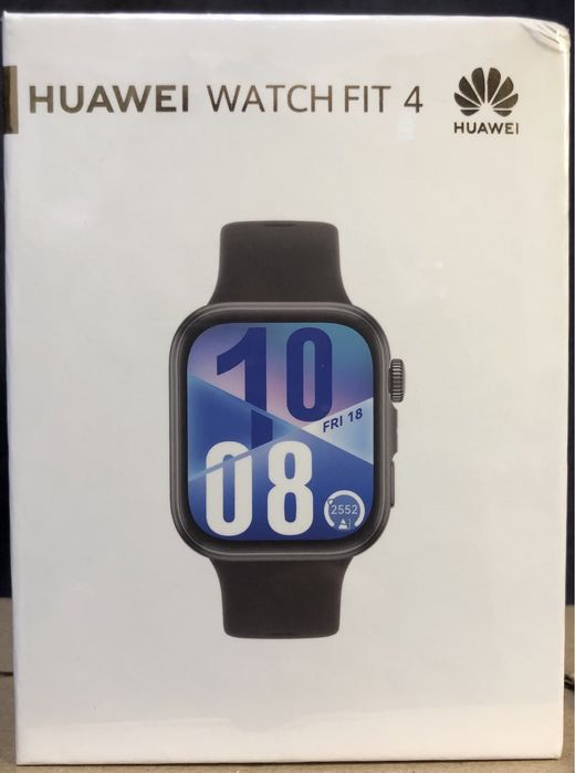 Smartwatch zegarek HUAWEI Watch Fit 4 NFC Czarny
