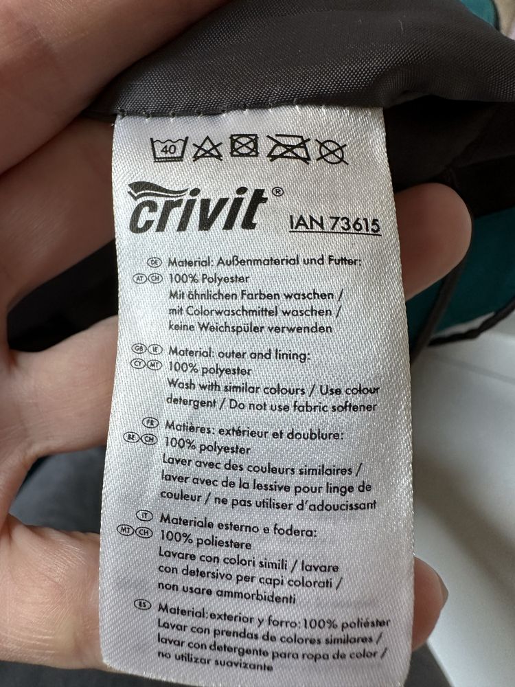 Kurtka Outdoor Crivit przeciw deszczowa L-XL