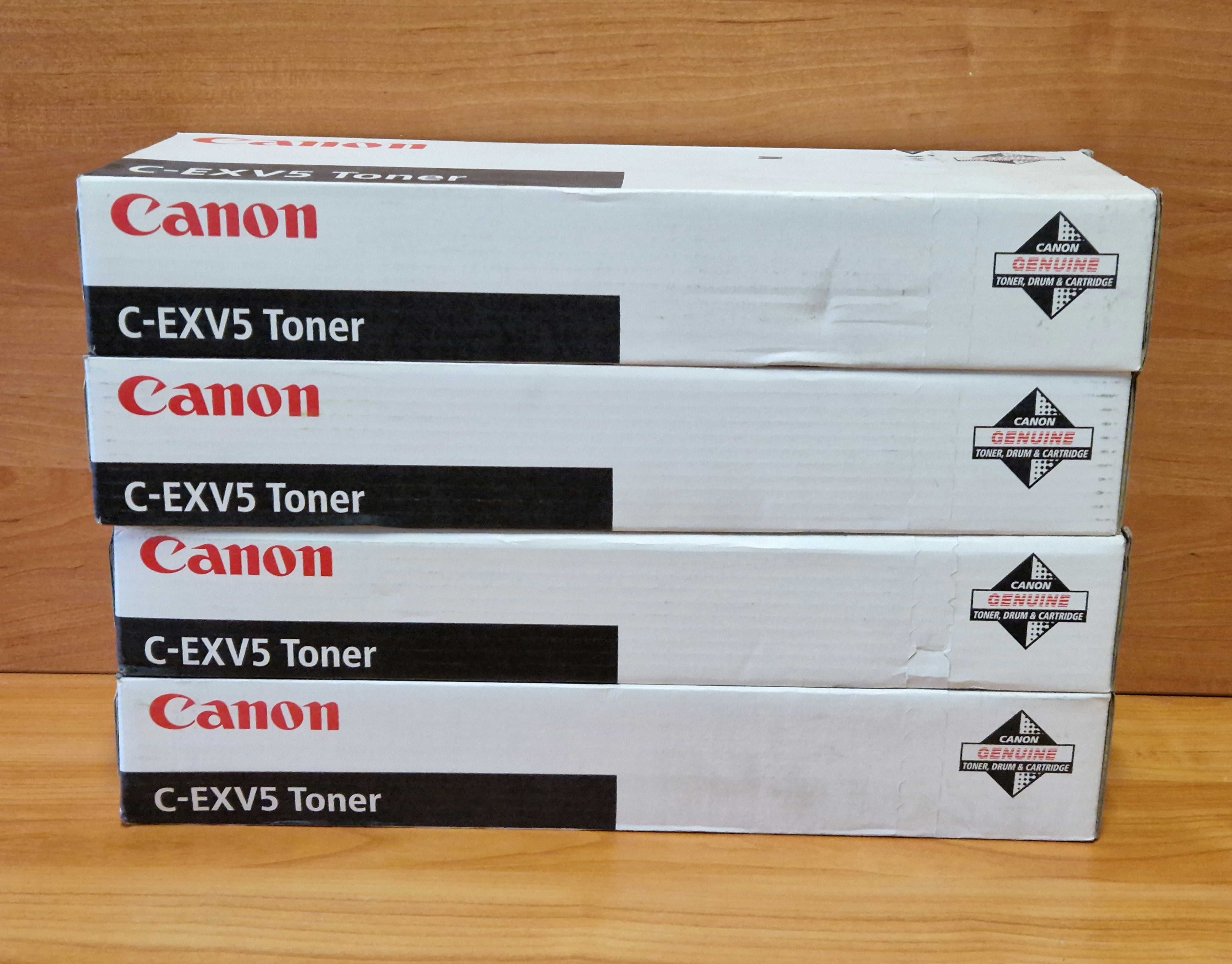 Tonery Canon Nowy C-EXV5,C-EXV 14 ORYGINALNE zestaw 5szt