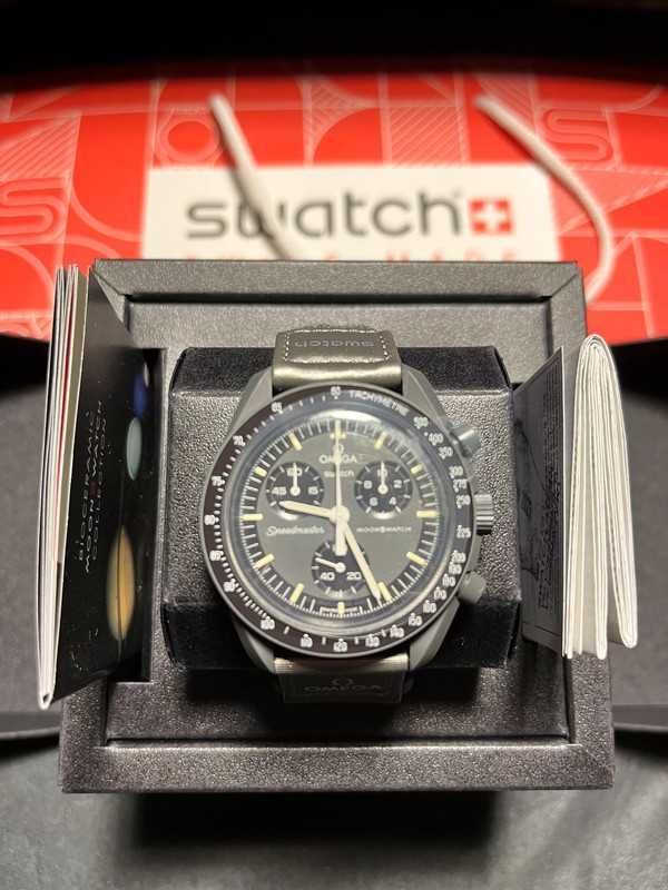 Omega x Swatch Mission to Mercury SO33A100 - Termiczny design