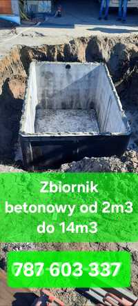 Zbiornik Zbiorniki betonowe 2m3 3m3 4m3 5m3 6m3 Szybka dostawa Dzwon