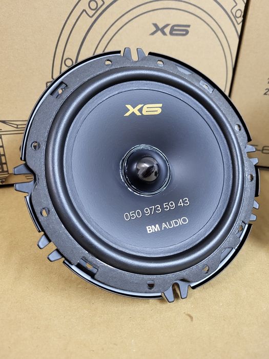 16см Boschmann F-628-X6 / компонентні / динаміки в авто / акустика