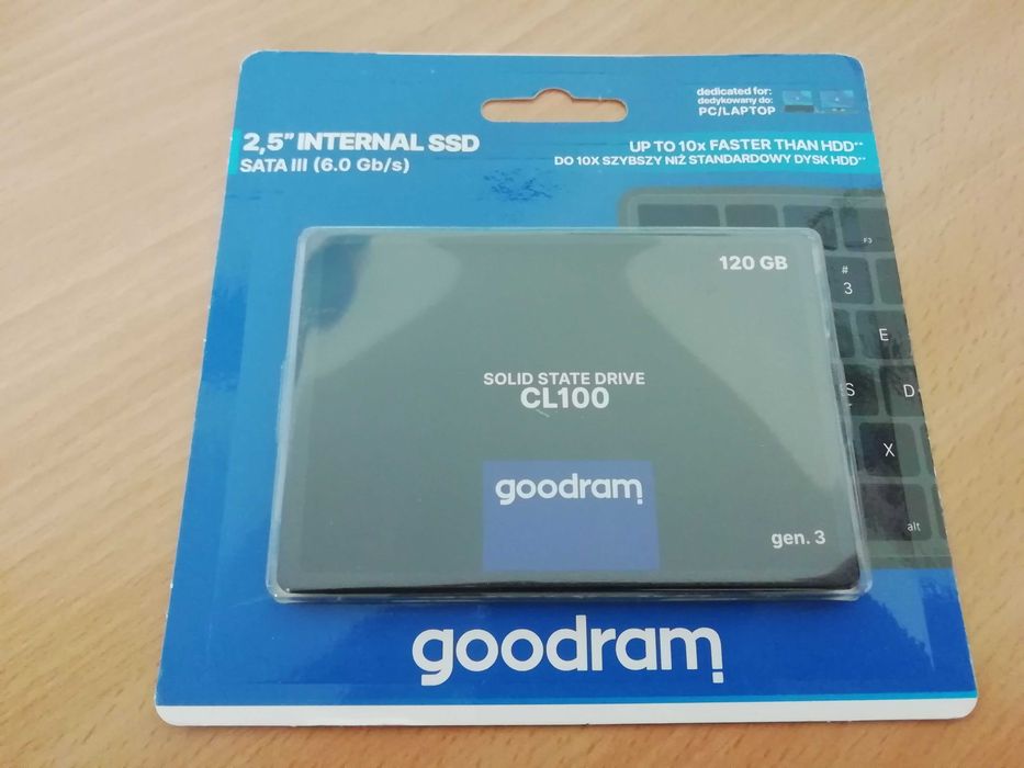 Dysk SSD 120GB Goodram CL100 Gen. 3 2,5