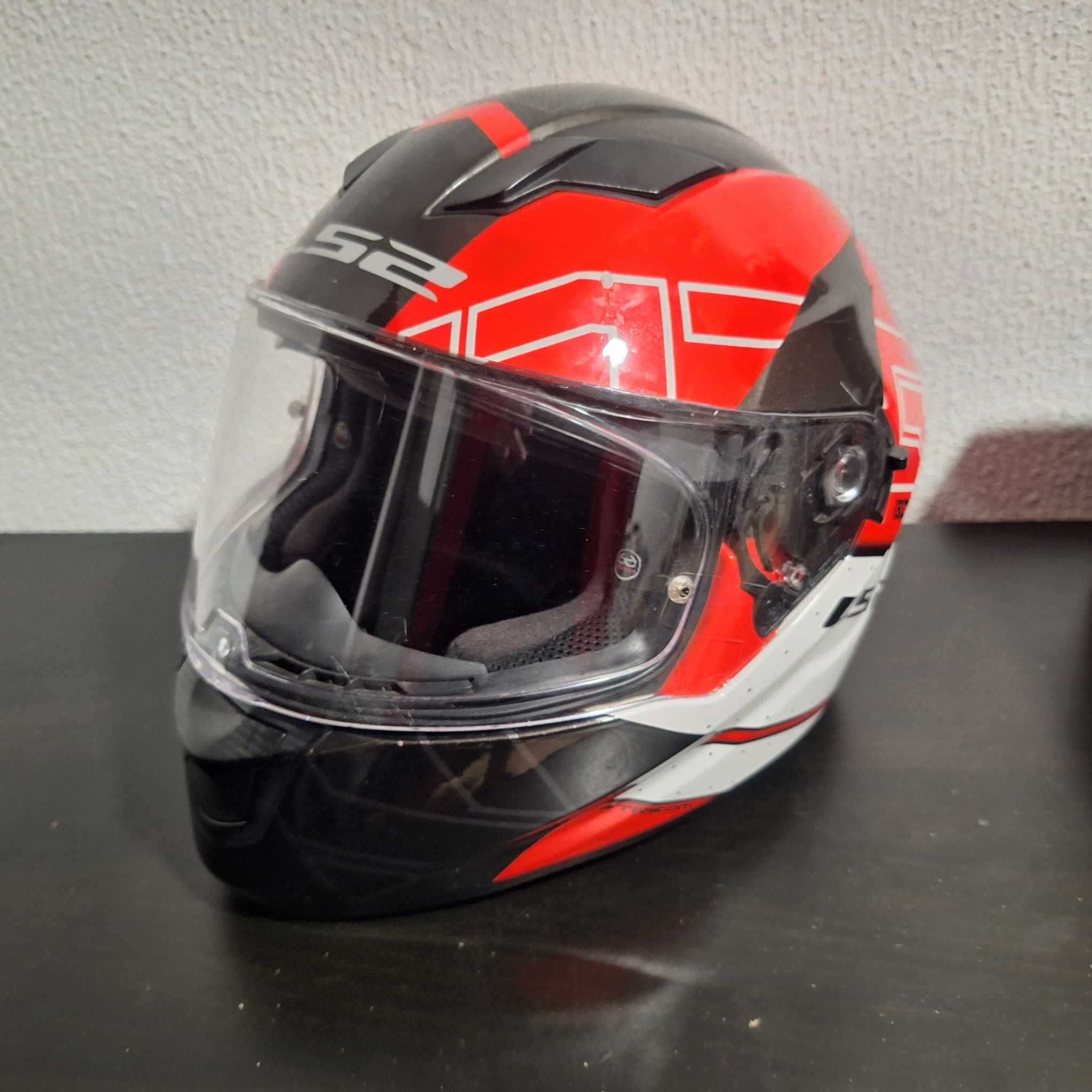 Capacete LS2 FF320 Vermelho M