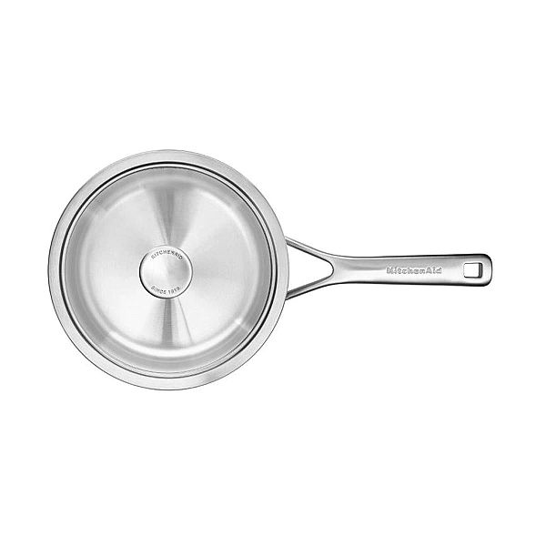 Rondel z pokrywką 3-warstwowy, stalowy - 2,1L / KitchenAid