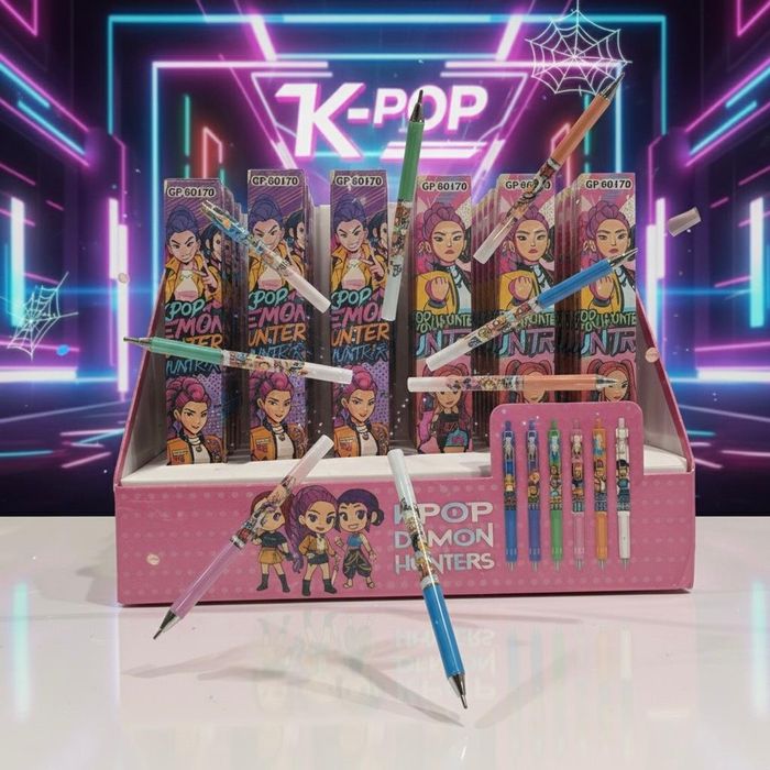 Caixa de canetas K-POP