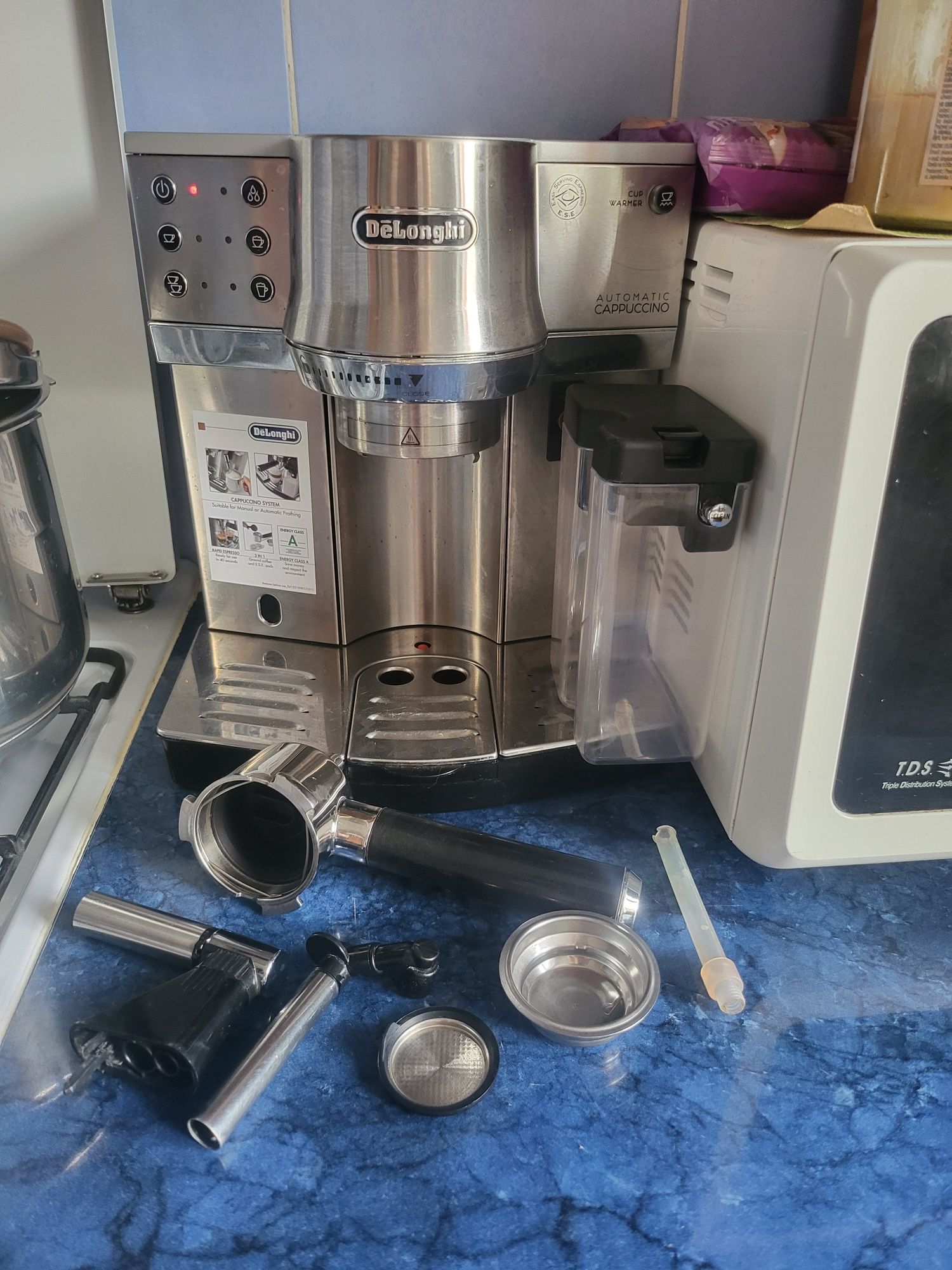 ekspres de longhi automatic cappuccino