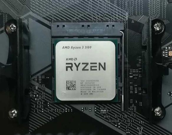 AMD RYZEN 3 3100 (3.8 GHz, 4 ядра ,8 потоків).