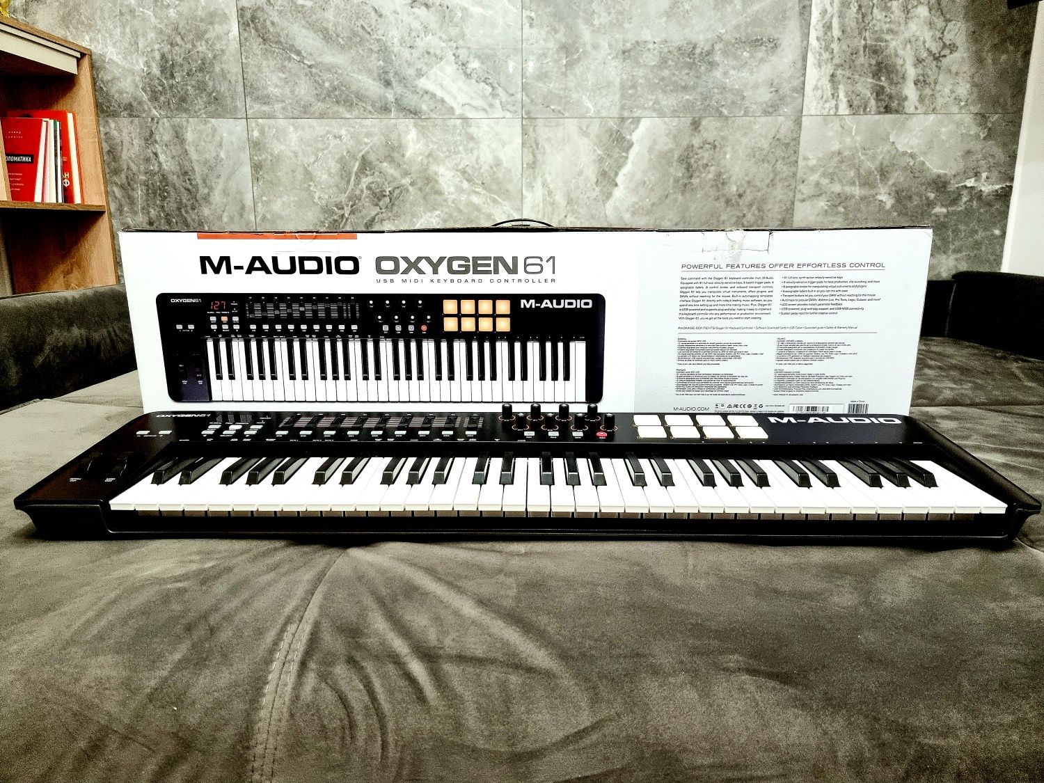 Продам клавіатуру M-Audio Oxygen 61 у новому стані!