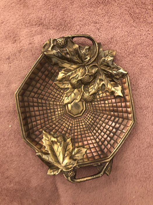 Miska mosięzna dekoracyjna