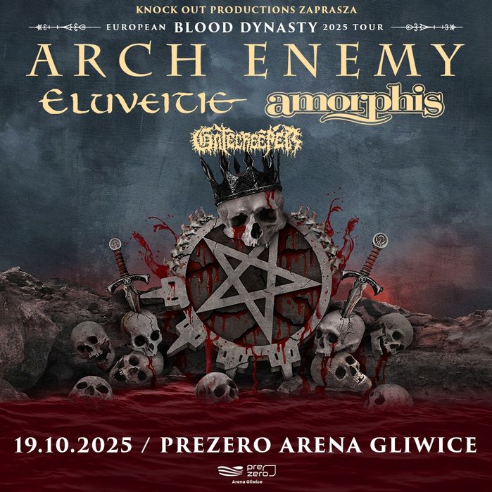 Bilet na koncert Arch Enemy, Eluveitie, Amorphis, Gatecreeper