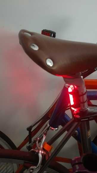 Набір світлодіодних фар для велосипеда, перезаряджається