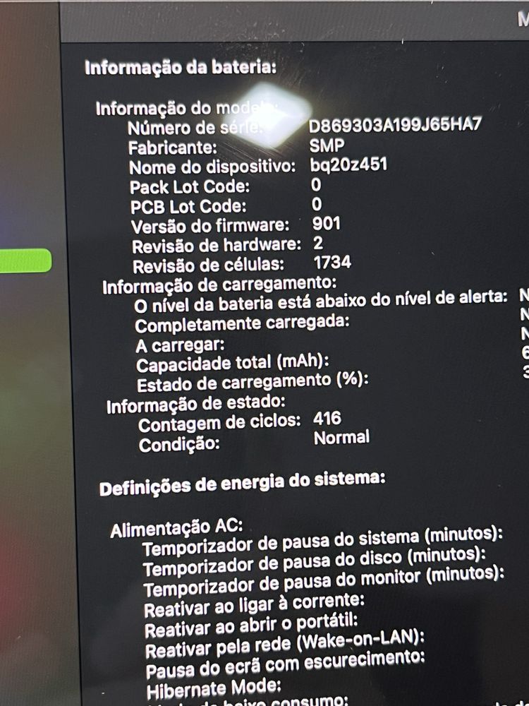 Apple MacBook Pro 15” (2019) – i9 | 16GB RAM | 1TB SSD | Teclado PT