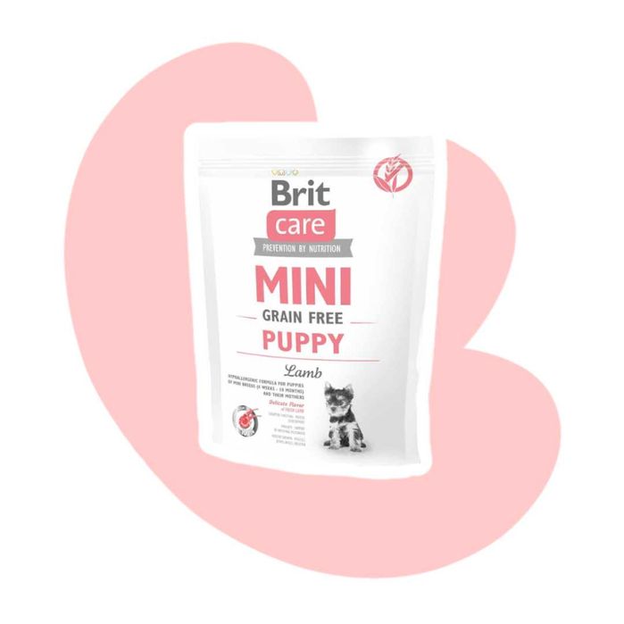 Brit Care Mini Grain free Puppy Jagnięcina 400g dla szczeniąt