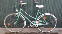 Rower miejski damka dwururka retro