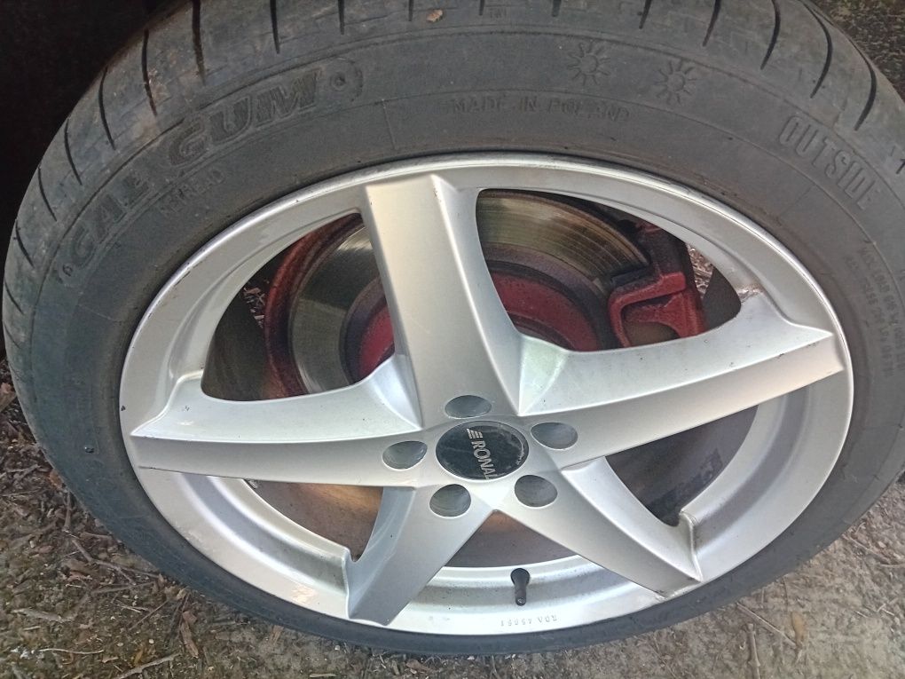 Felgi 5x108 r17 w bardzo dobrym stanie