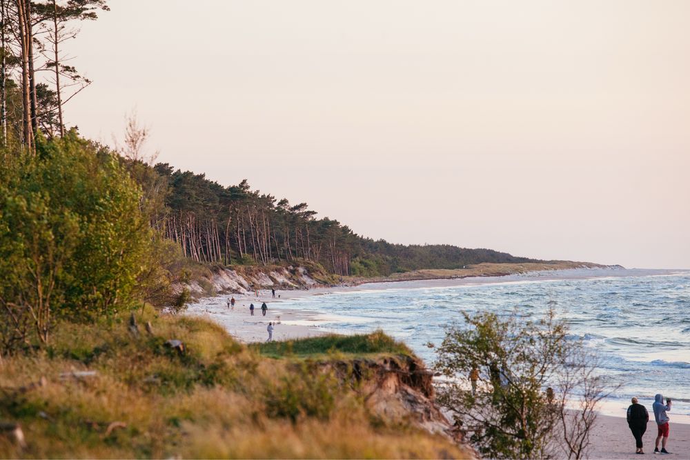 Domek Słowik; Morska Laguna w Kopalinie, noclegi nad morzem, Lubiatowo