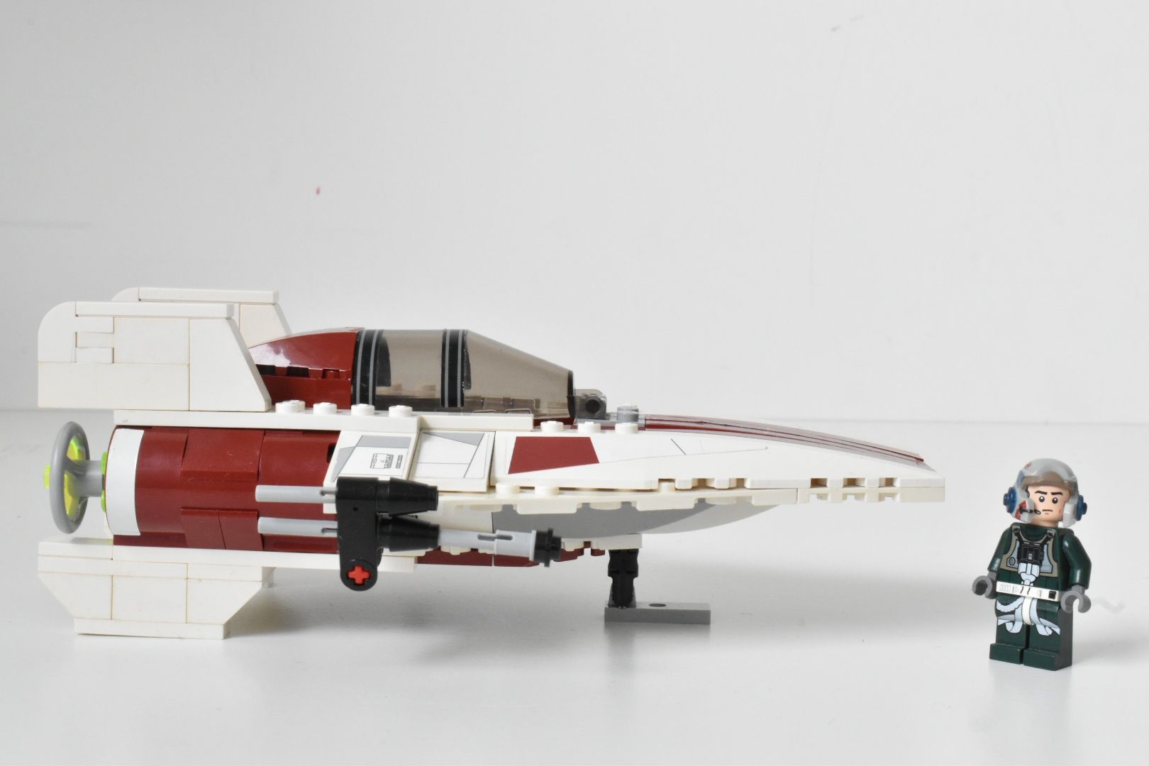 Klocki lego 75003 a-wing starfighter lego Star Wars rebel pilot