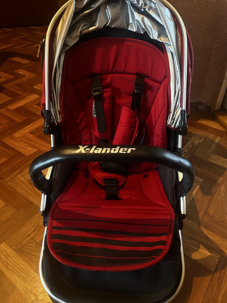 Wózek 3w1 Xlander X Pulse spacerowka gondola fotelik