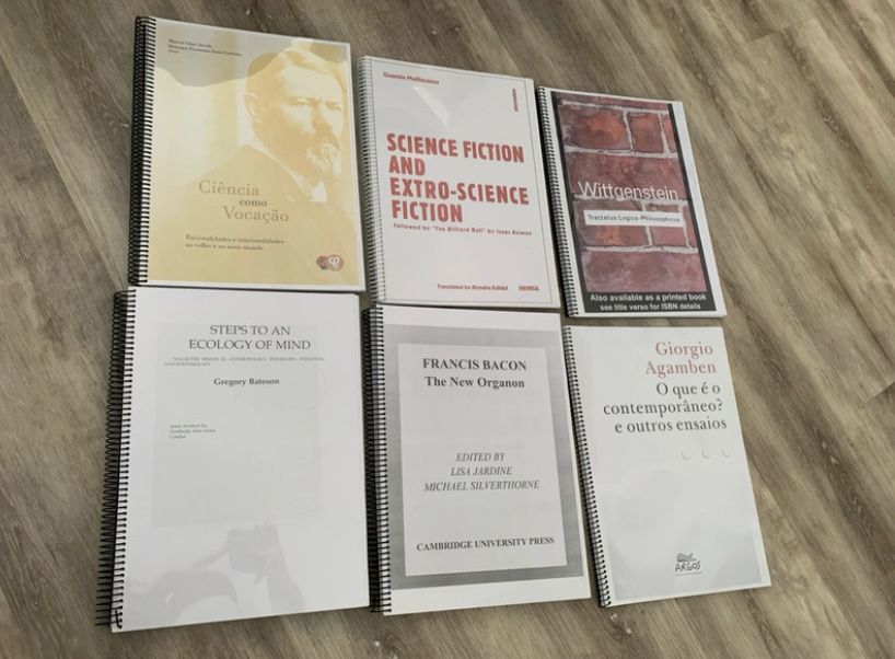 Livros do curso de psicologia