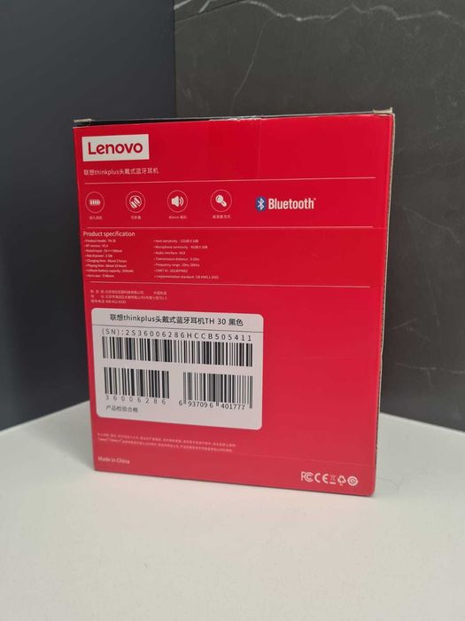Auscultadores Lenovo