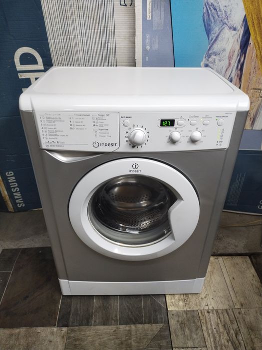 Пральна, стиральна машина Indesit 1-7 кг. 1000 об.