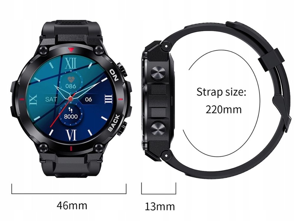 Smartwatch militarny hit!!